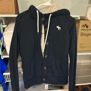 Abercrombie button up Sherpa